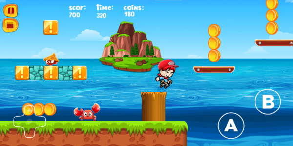 Super Boy Jungle Run Adventure
