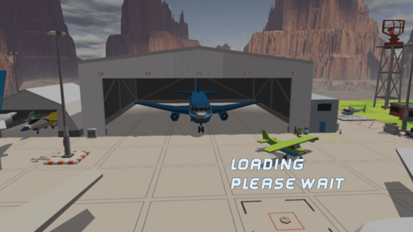 Airport Plane Parking Simulator